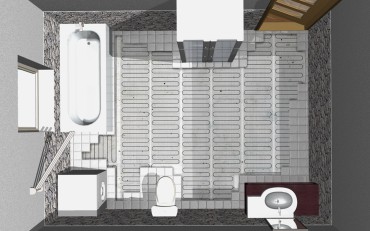 A legdrágábban épített vagy felújított fürdőszoba sem az igazi ha a padló hideg